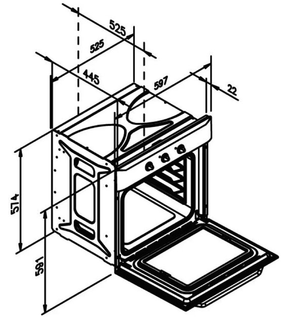 Духовой шкаф Zigmund Shtain BN 19.504 S (фото 2) Духовой шкаф Zigmund Shtain BN 19.504 S (preview 2)