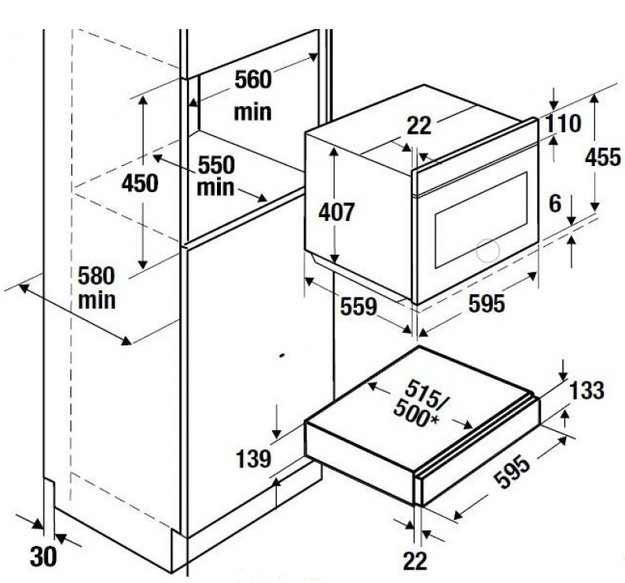 Встраиваемый подогреватель посуды Kuppersbusch CSW 6800.0 G8 Hot Chili (фото 2) Встраиваемый подогреватель посуды Kuppersbusch CSW 6800.0 G8 Hot Chili (preview 2)