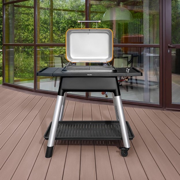Уличный газовый гриль BORK G611 or (фото 2) Уличный газовый гриль BORK G611 or (preview 2)