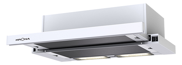 Вытяжка KRONA KAMILLA 600 WHITE (2 мотора) (фото 1) Вытяжка KRONA KAMILLA 600 WHITE (2 мотора) (preview 1)