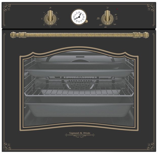 Встраиваемый электрический духовой шкаф Zigmund Shtain EN 129.612 A (фото 1) Встраиваемый электрический духовой шкаф Zigmund Shtain EN 129.612 A (preview 1)