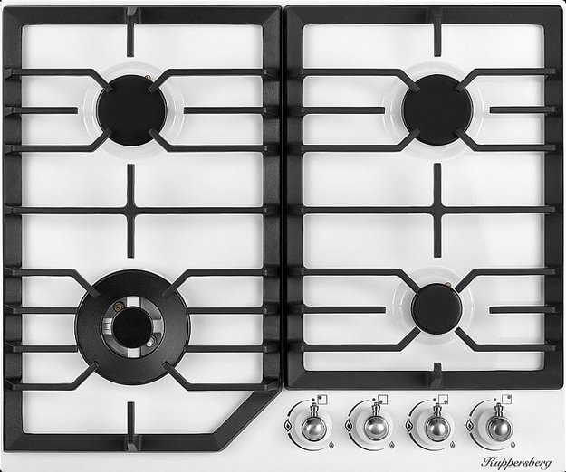 Газовая варочная панель Kuppersberg FS 601 W SILVER (preview 1)