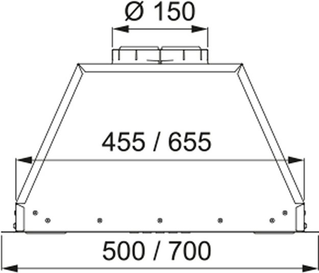 Встраиваемая вытяжка Franke VERA 52 BK (preview 10)