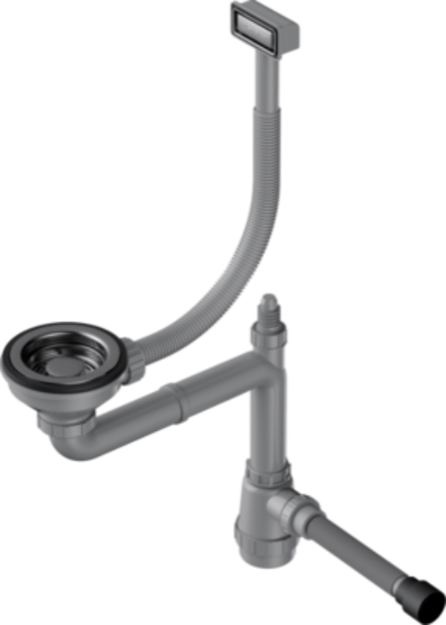 Арматура для одночашевых моек с декоративной решеткой Omoikiri WK-1-GM (фото 1) Арматура для одночашевых моек с декоративной решеткой Omoikiri WK-1-GM (preview 1)