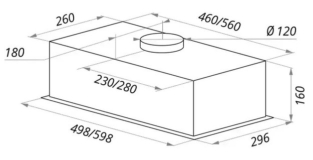 Встраиваемая кухонная вытяжка MAUNFELD Crosby Light C 60 черный (preview 15)