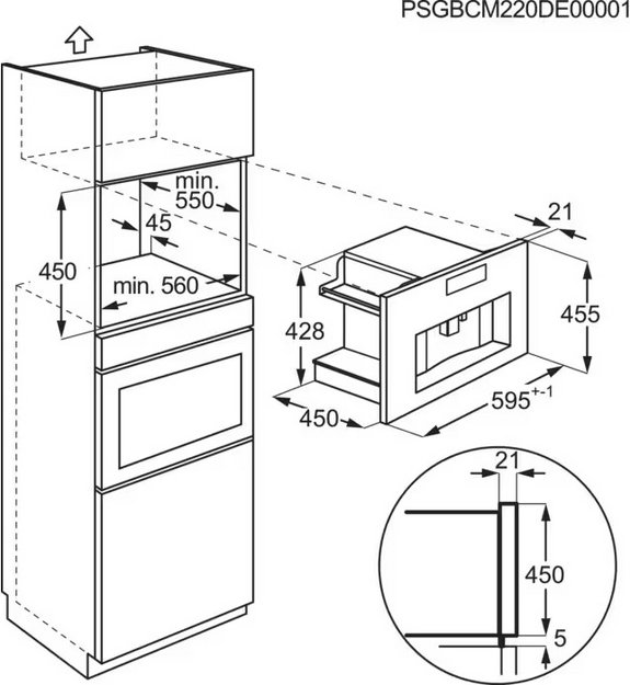 Встраиваемая кофемашина AEG KKB894500B (preview 7)