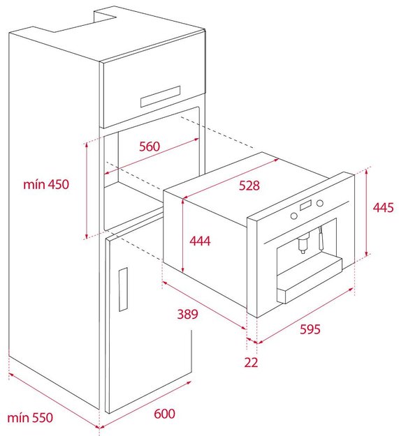 Встраиваемая кофемашина Teka CLC 855 GM NIGHT RIVER BLACK (фото 8) Встраиваемая кофемашина Teka CLC 855 GM NIGHT RIVER BLACK (preview 8)