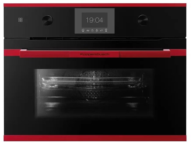 Компактный духовой шкаф с микроволнами Kuppersbusch CBM 6350.0 S8 Hot Chili (фото 1) Компактный духовой шкаф с микроволнами Kuppersbusch CBM 6350.0 S8 Hot Chili (preview 1)
