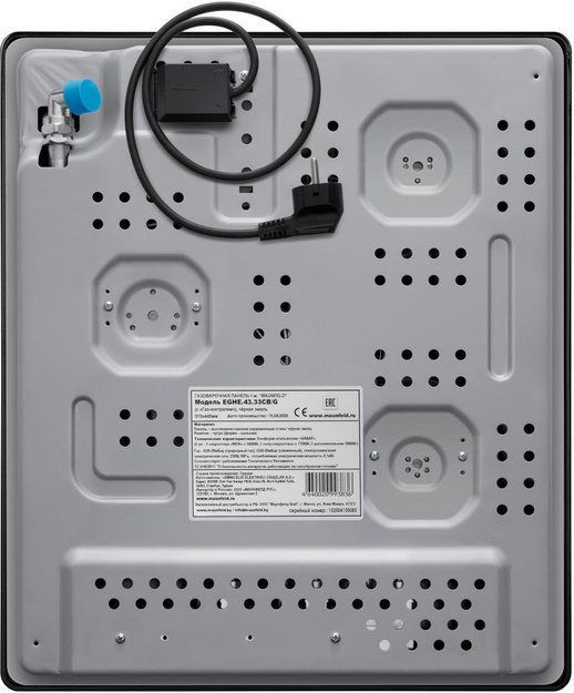 Газовая варочная панель MAUNFELD EGHE.43.33CB\G (фото 19) Газовая варочная панель MAUNFELD EGHE.43.33CB\G (preview 19)