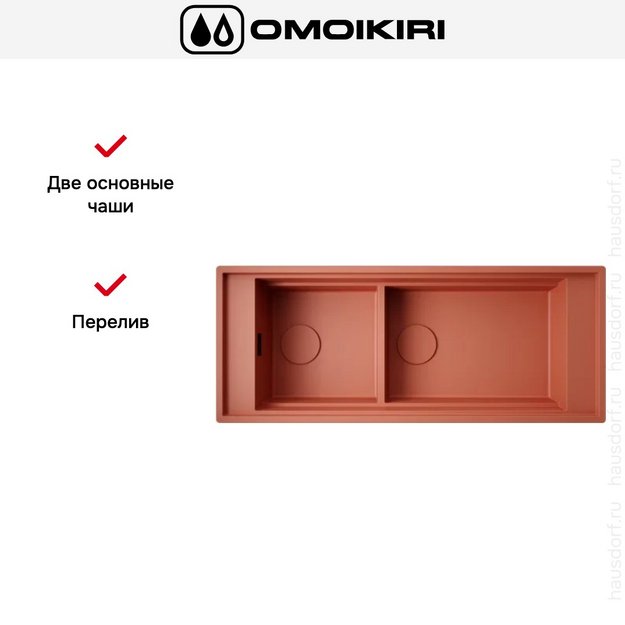 Мойка Omoikiri Sintesi Pro 114-2-U/I cn (preview 3)