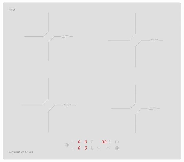 Стеклокерамическая варочная панель Zigmund Shtain CI 33.6 W (фото 1) Стеклокерамическая варочная панель Zigmund Shtain CI 33.6 W (preview 1)