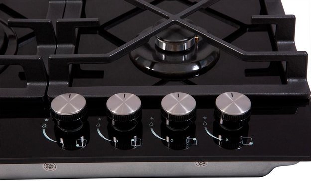 Газовая варочная панель из закаленного стекла Zigmund Shtain M 23.6 B (фото 4) Газовая варочная панель из закаленного стекла Zigmund Shtain M 23.6 B (preview 4)