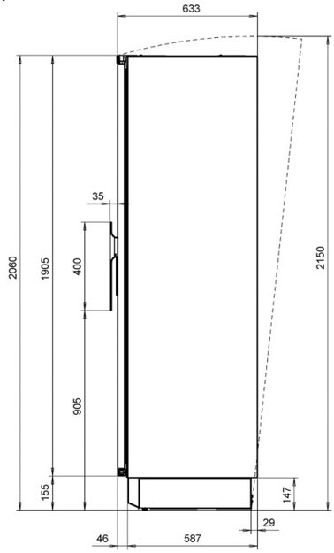 Винный шкаф Festivo 45 VLM 45VLM0571 (черный/нержавеющая сталь) (preview 4)