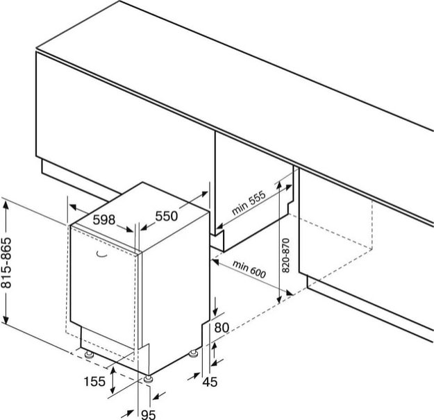 Встраиваемая посудомоечная машина KRONA KAMAYA 60 BI V2 (preview 18)