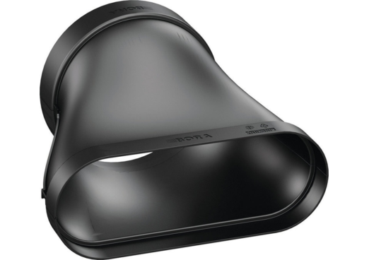 Угловой соединительный элемент для плоского и круглого каналов без изменения направления BORA EFRG/35 (35 шт.) (preview 1)