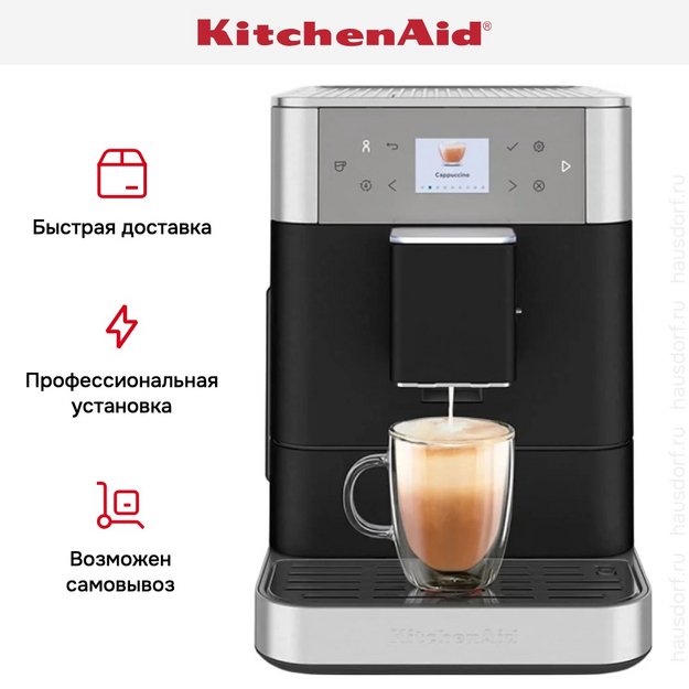 Кофемашина KitchenAid 5KES8556EBK (preview 16)
