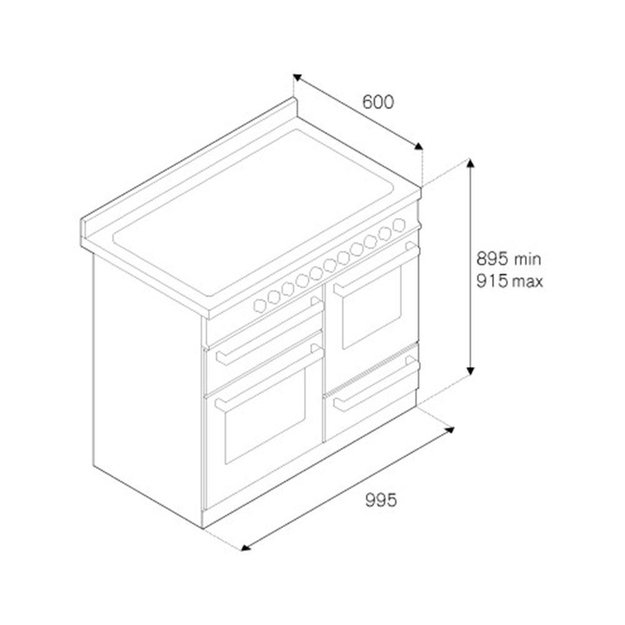 Варочный центр Bertazzoni HER100 6 MFE T CR T (фото 4) Варочный центр Bertazzoni HER100 6 MFE T CR T (preview 4)