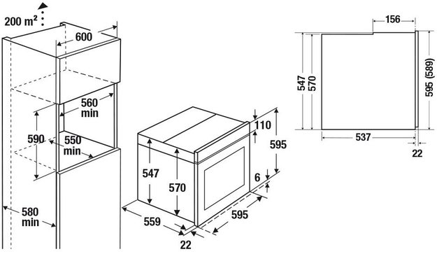 Духовой шкаф Kuppersbusch BP 6550.0 S7-Airfry (фото 5) Духовой шкаф Kuppersbusch BP 6550.0 S7-Airfry (preview 5)