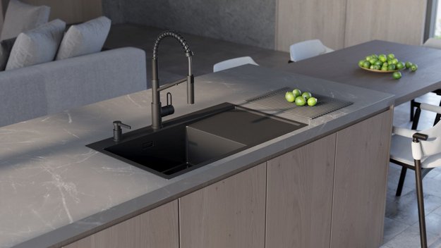 Мойка Omoikiri AKISAME 86 SIDE GB-L (preview 2)