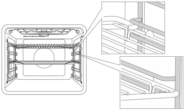 Электрический духовой шкаф Korting OKB 8931 CESX (фото 6) Электрический духовой шкаф Korting OKB 8931 CESX (preview 6)