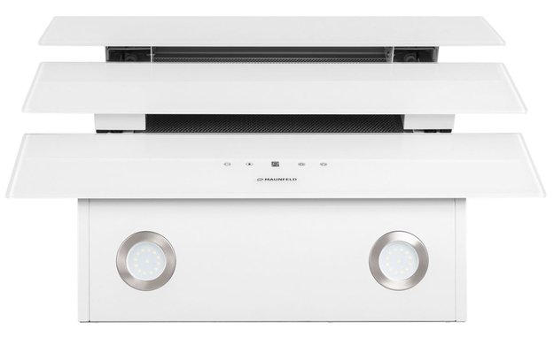 Вытяжка Maunfeld MANCHESTER Light 60 White Glass White (фото 2) Вытяжка Maunfeld MANCHESTER Light 60 White Glass White (preview 2)