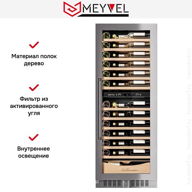 Винный шкаф Meyvel MV95-KST2 Slim (preview 9)