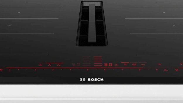 Индукционная варочная панель с вытяжкой Bosch PXX875D57E (фото 2) Индукционная варочная панель с вытяжкой Bosch PXX875D57E (preview 2)