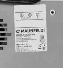 Индукционная варочная панель MAUNFELD MVI31.2HZ.2BT-WH (фото 16) Индукционная варочная панель MAUNFELD MVI31.2HZ.2BT-WH (preview 16)