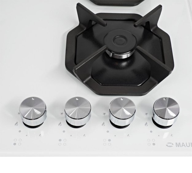 Газовая варочная панель MAUNFELD EGHG.64.2CW\G (фото 5) Газовая варочная панель MAUNFELD EGHG.64.2CW\G (preview 5)