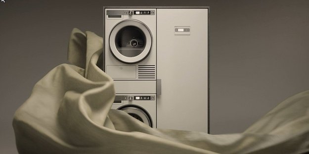 Сушильная машина Asko T211H.W (video 1)