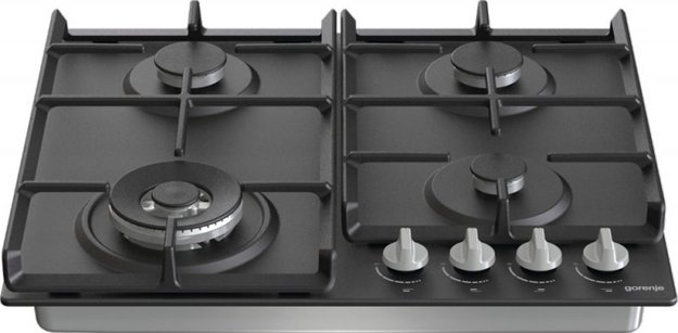 Встраиваемая газовая варочная панель Gorenje GW641EXB (фото 4) Встраиваемая газовая варочная панель Gorenje GW641EXB (preview 4)