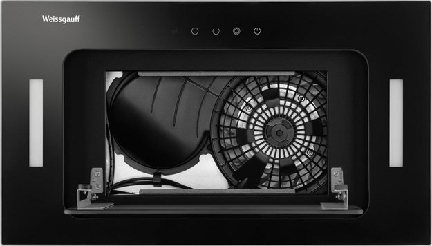 Встраиваемая вытяжка Weissgauff Intense 600 Touch Black Glass (preview 7)