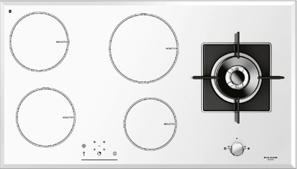 Газо-электрическая панель Fulgor Milano SH 905 ID G DWK WH (фото 1) Газо-электрическая панель Fulgor Milano SH 905 ID G DWK WH (preview 1)