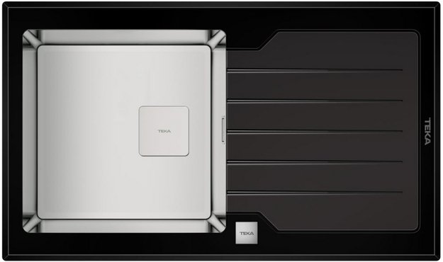 Врезная раковина Teka Diamond RS15 1B 1D 86 BLACK (фото 1) Врезная раковина Teka Diamond RS15 1B 1D 86 BLACK (preview 1)