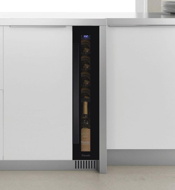 Встраиваемый винный шкаф Pando PVZB 15-9 XR (фото 2) Встраиваемый винный шкаф Pando PVZB 15-9 XR (preview 2)