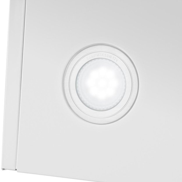 Кухонная вытяжка MAUNFELD Moon 60 белый\вставка сатин (фото 9) Кухонная вытяжка MAUNFELD Moon 60 белый\вставка сатин (preview 9)