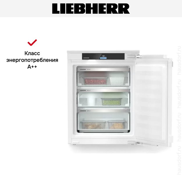 Встраиваемый морозильник Liebherr IFNbi 3553 Prime (фото 7) Встраиваемый морозильник Liebherr IFNbi 3553 Prime (preview 7)