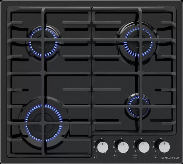 Газовая варочная панель MAUNFELD EGHE.64.6CB/G (фото 1) Газовая варочная панель MAUNFELD EGHE.64.6CB/G (preview 1)