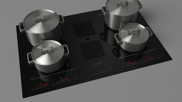 Варочная панель с встроенной вытяжкой Fulgor Milano FCLHD 8041 HID TS BK2 (фото 7) Варочная панель с встроенной вытяжкой Fulgor Milano FCLHD 8041 HID TS BK2 (preview 7)