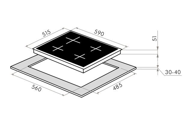 Газовая варочная панель MAUNFELD EGHE.64.43CBG.R/G (фото 20) Газовая варочная панель MAUNFELD EGHE.64.43CBG.R/G (preview 20)
