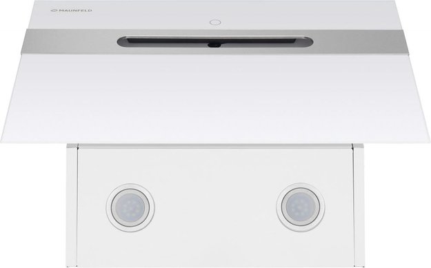 Кухонная вытяжка MAUNFELD Moon 60 белый\вставка сатин (фото 4) Кухонная вытяжка MAUNFELD Moon 60 белый\вставка сатин (preview 4)