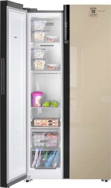 Отдельностоящий холодильник с инвертором Weissgauff WSBS 600 BeG NoFrost Inverter (preview 6)