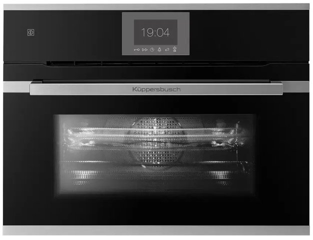 Компактный духовой шкаф с микроволнами  Kuppersbusch CBM 6550.0 S1 Stainless Steel (фото 1) Компактный духовой шкаф с микроволнами  Kuppersbusch CBM 6550.0 S1 Stainless Steel (preview 1)