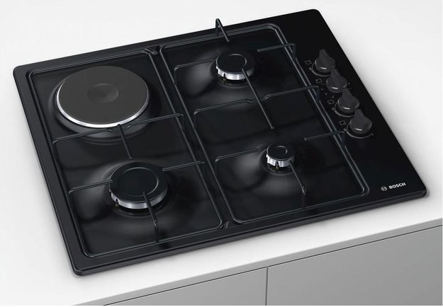 Комбинированная варочная панель Bosch PBY6C6B62O (фото 3) Комбинированная варочная панель Bosch PBY6C6B62O (preview 3)