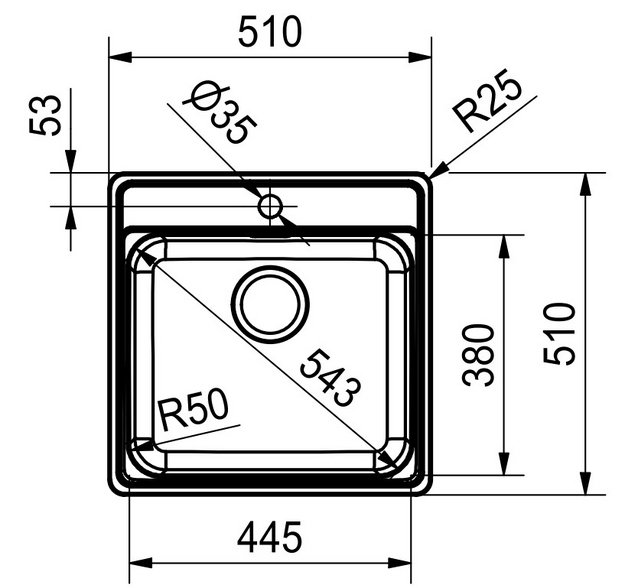 Мойка Franke BCX 610-51 TL сталь (preview 2)