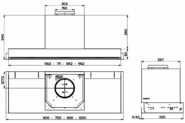 Вытяжка Faber IN-NOVA ZERO DRIP LITE A60 BK (preview 7)