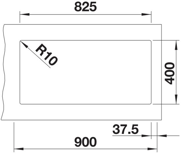 Мойка BLANCO SUBLINE 480/320-U Silgranit темная скала (preview 4)