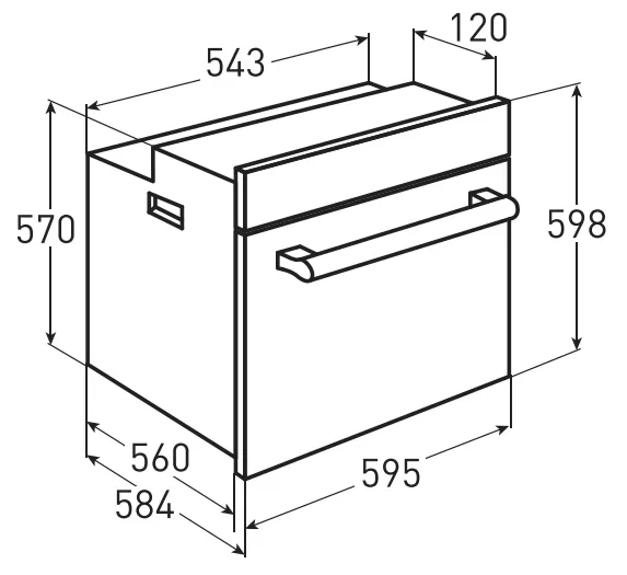 Духовой шкаф Zigmund Shtain EN 107.611 X (preview 2)