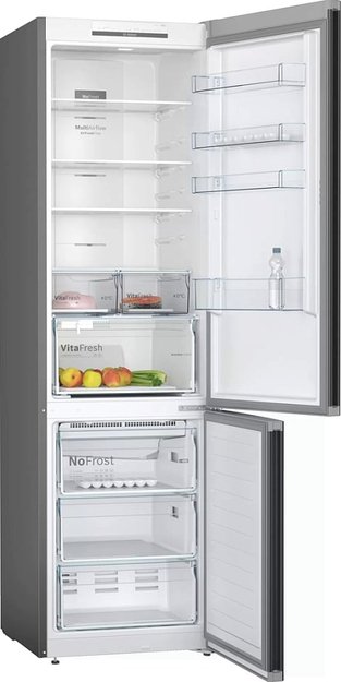 Холодильник с нижней морозильной камерой BOSCH KGN39UC27R (фото 2) Холодильник с нижней морозильной камерой BOSCH KGN39UC27R (preview 2)