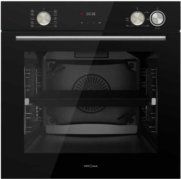 Электрический духовой шкаф с паром KRONA NEBULA steam 60 BL (фото 1) Электрический духовой шкаф с паром KRONA NEBULA steam 60 BL (preview 1)
